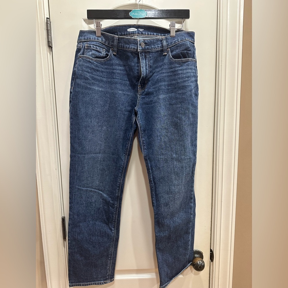 Old Navy Jeans Size 8 Boyfriend Mid Rise